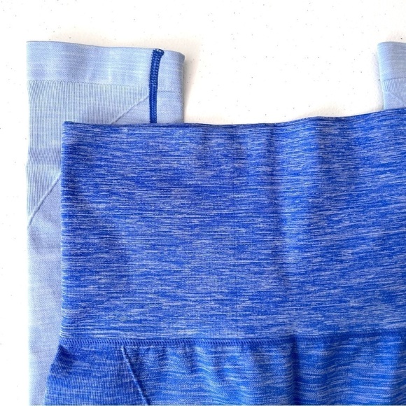 Yelete Blue Ombre Workout Leggings High Rise Size Medium - Picture 5 of 9